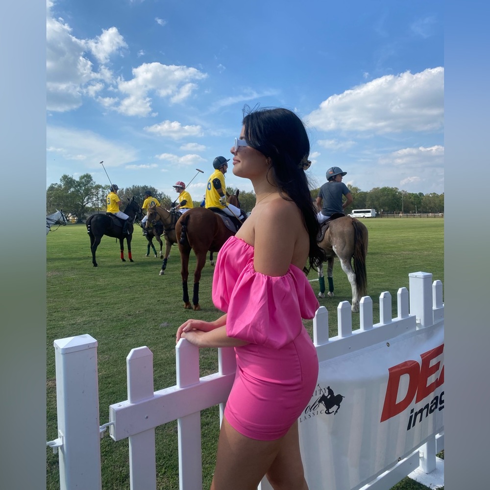 Pink dress